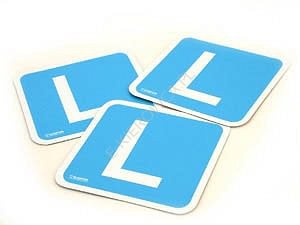 NAKLEJKA NAPIS  "L" 150 X 150