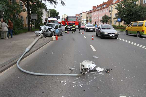 wypadek samochodowy