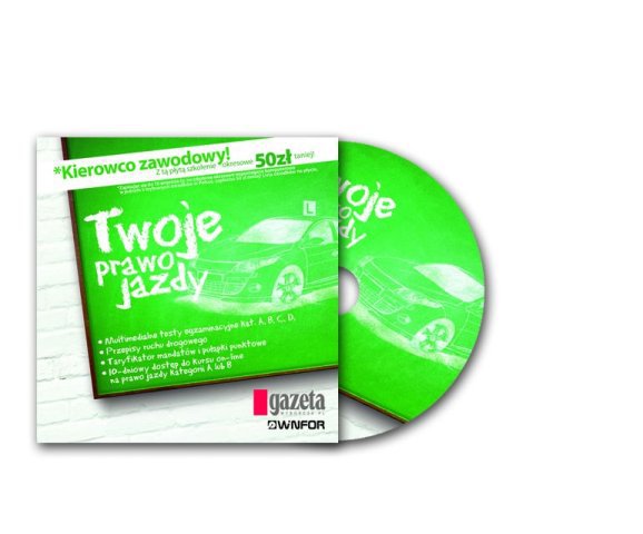 "Twoje prawo jazdy", czyli Winfor z "Gazetą Wyborczą" DVD