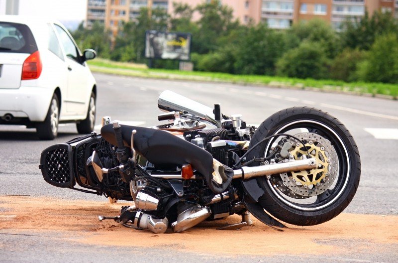 wypadek motocyklowy