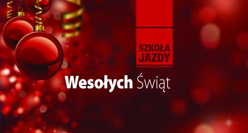 Szkoła Jazdy Życzy Wesołych Świąt