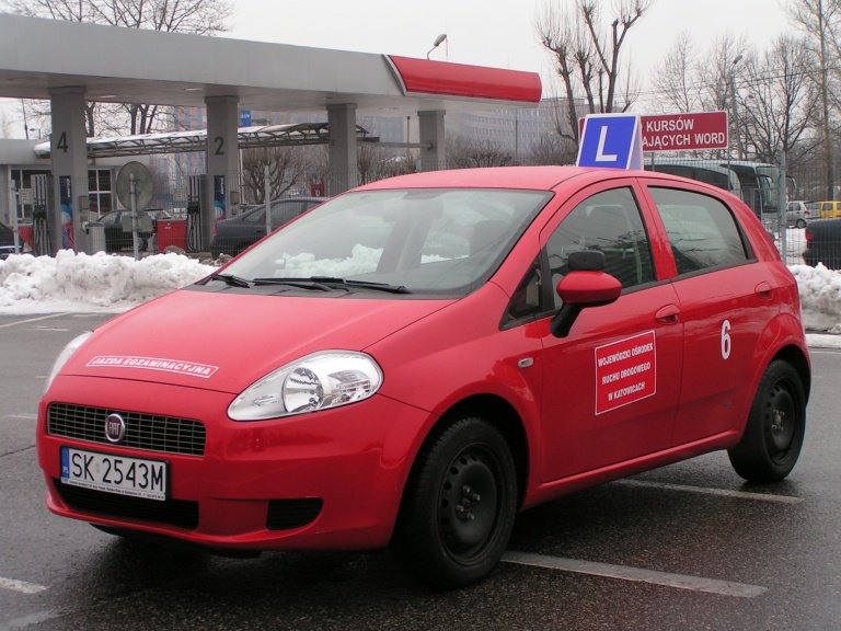 samochód szkoleniowy