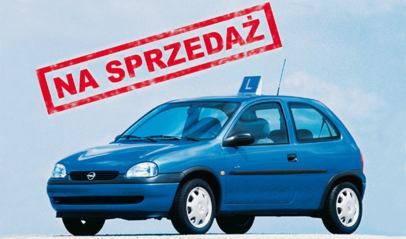Na sprzedaż samochód szkoleniowy