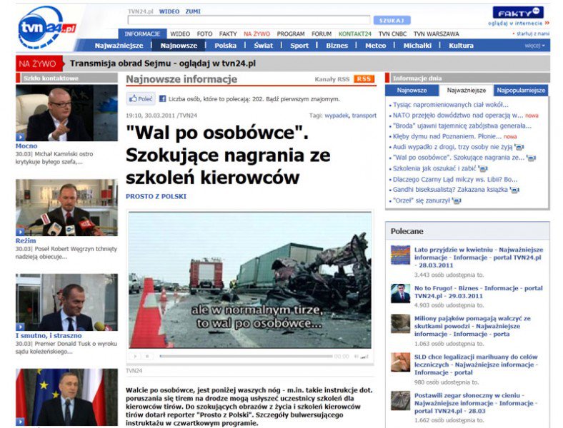 TVN24.PL strona internetowa