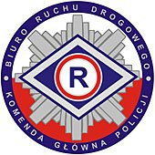logo BIURO RUCHU DROGOWEGO KOMENDA GŁÓWNA POLICJI
