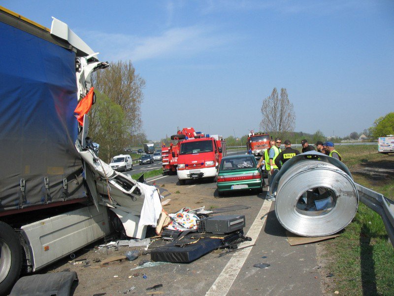 wypadek samochodowy