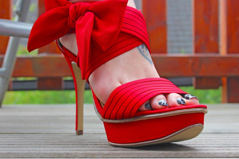 buty na obcasie