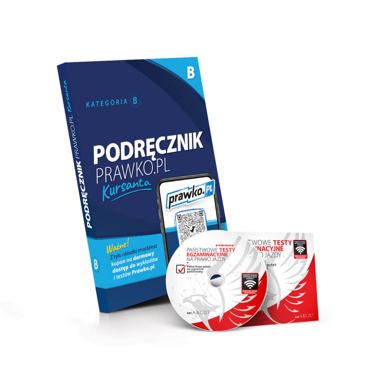 Podręcznik SPS kat. B, B1 + Państwowe na DVD