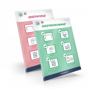 Karta informacyjna dwustronna - Przygotowanie stanowiska pracy