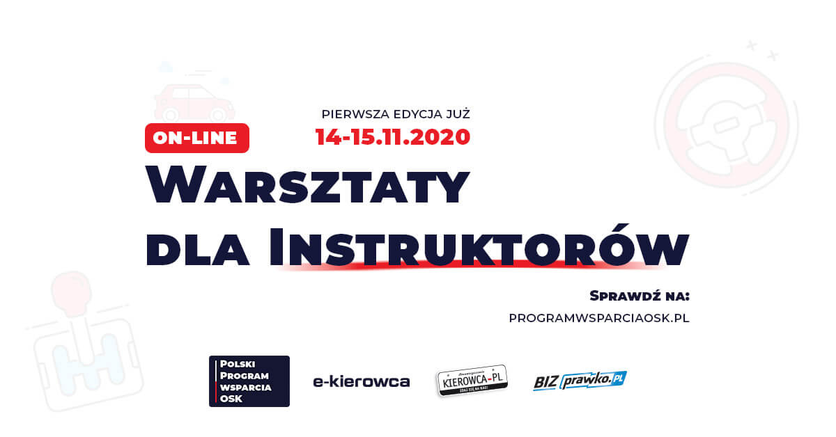 warsztaty dla instruktorów nauki jazdy